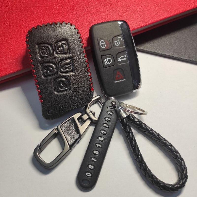 Чехол кожаный для Range Land Rover Discovery Discovery Evoque Sport Vogue 5 кнопок