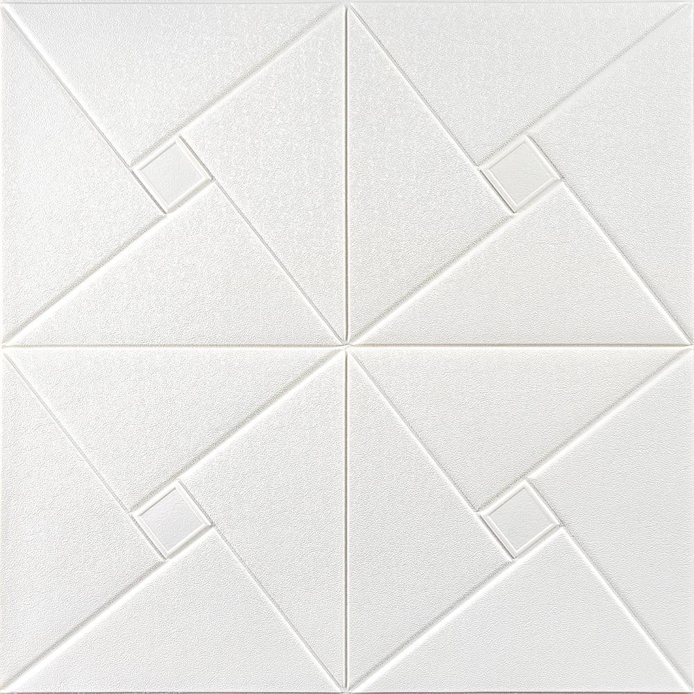 3D-панель самоклеющаяся настенно-потолочная Sticker Wall Оригами 680х670х5,5 мм (SW-00000182) - фото 3 3D-панель самоклеющаяся настенно-потолочная Sticker Wall Оригами 680х670х5,5 мм (SW-00000182) - фото 3