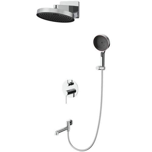 Душевая система скрытого типа KOER KB-66029-01 KR5483 с верхним душем Хром (271439)