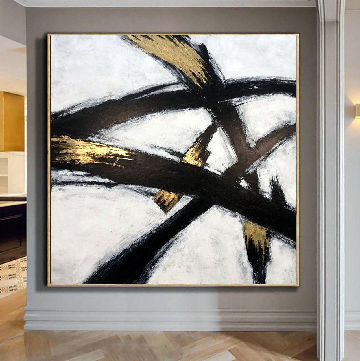 Картина на холсте ArtSale Абстракция 70х70 см abst0227