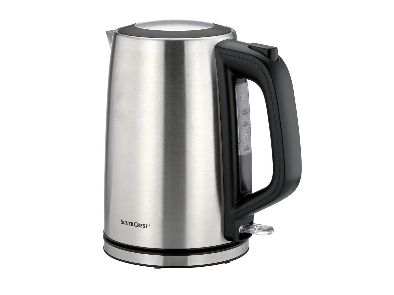 Электрочайник Silver Crest SWKE 3100 F1 1,7 л 3100 Вт из нержавеющей стали Серебристый (29596846)