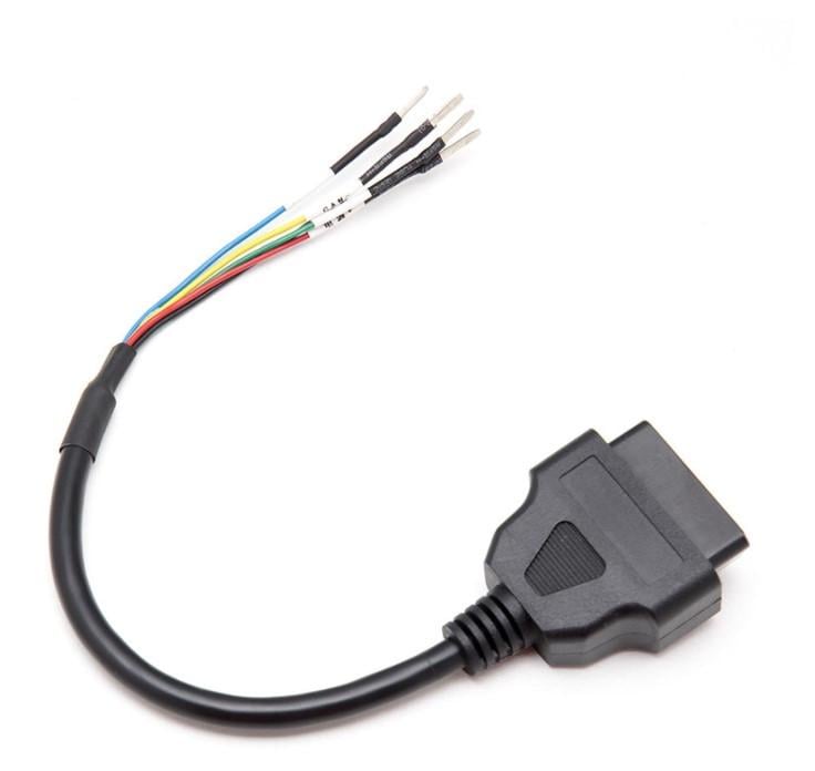 Універсальний роз'єм OBD2 16-pin «мама» зі знімними пінами CAN/K для діагностики авто (1476785548)