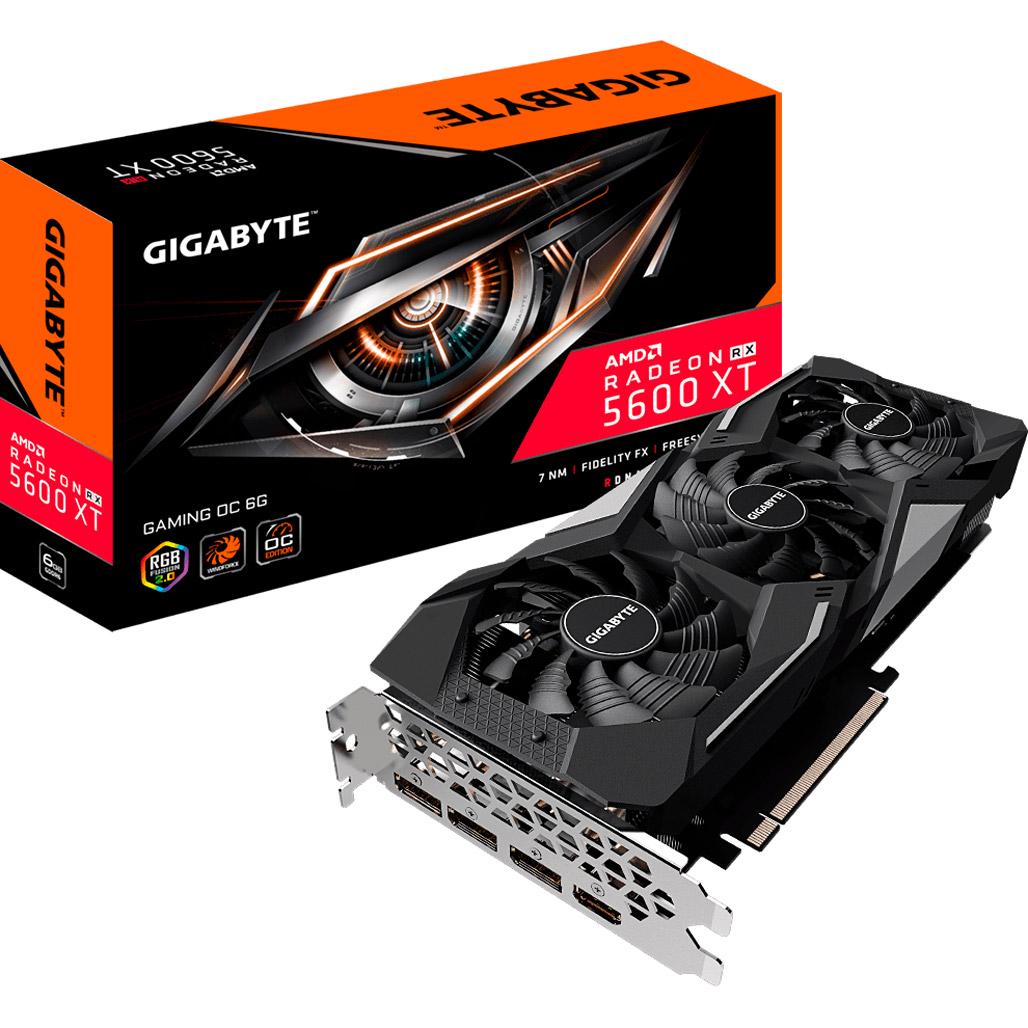 Видеокарта Gigabyte Radeon RX 5600 XT Gaming OC 6G (GV-R56XTGAMING OC-6GD)