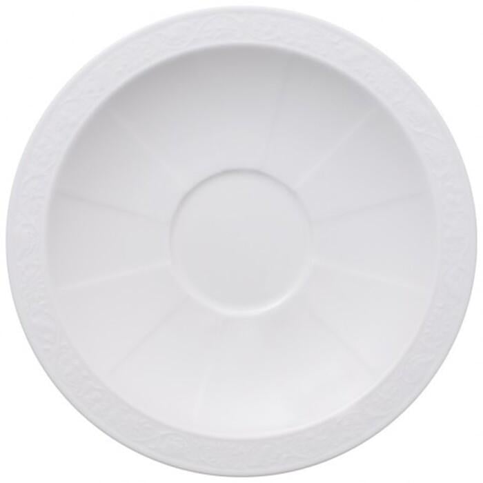 Блюдце Villeroy & Boch White Pearl 18 см (2455317)