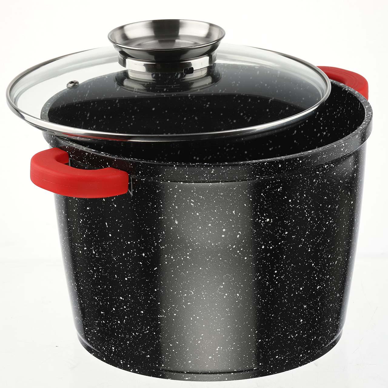 Кастрюля A-Plus мраморное покрытие 6,6 л (1514) - фото 2 Кастрюля A-Plus мраморное покрытие 6,6 л (1514) - фото 2