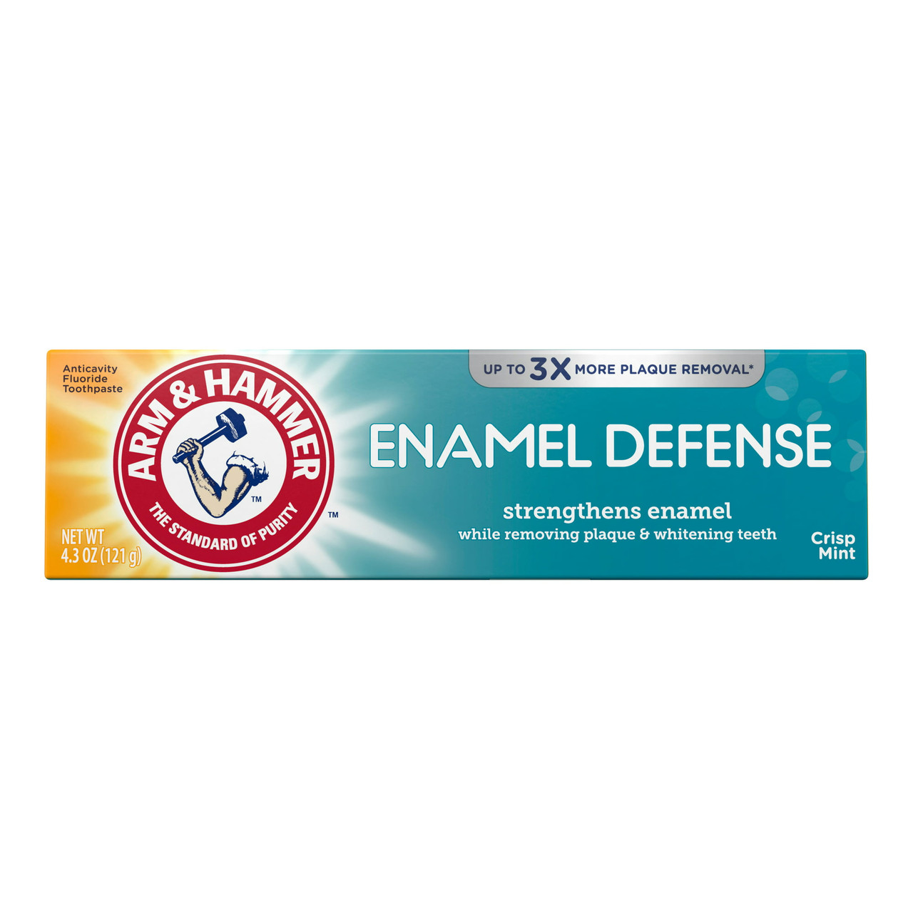 Зубная паста Arm&Hammer Crisp Mint Enamel Defense Fluoride Toothpaste 121 мл (033200186816)