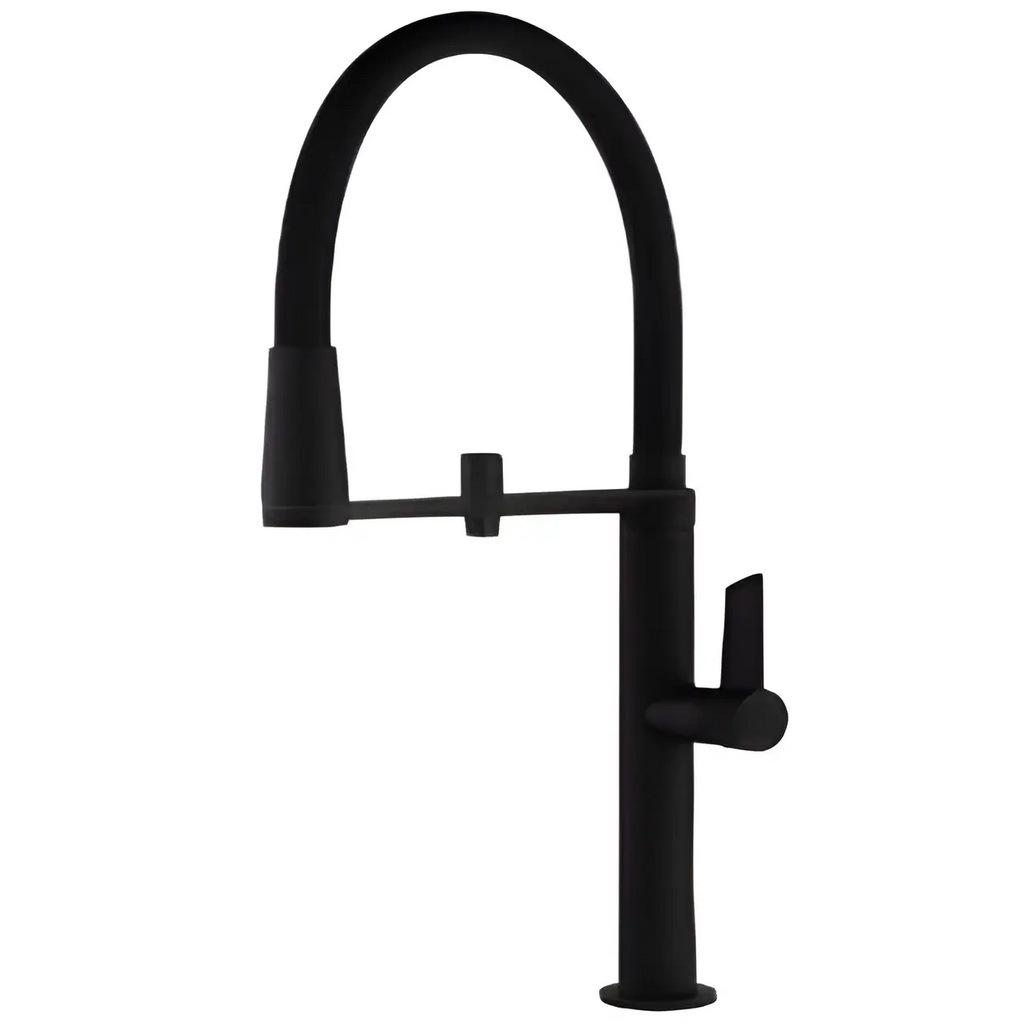 Смеситель для кухни Ramon Soler Pure Water 898801MCNM38E306085 на две воды Черный (164457)