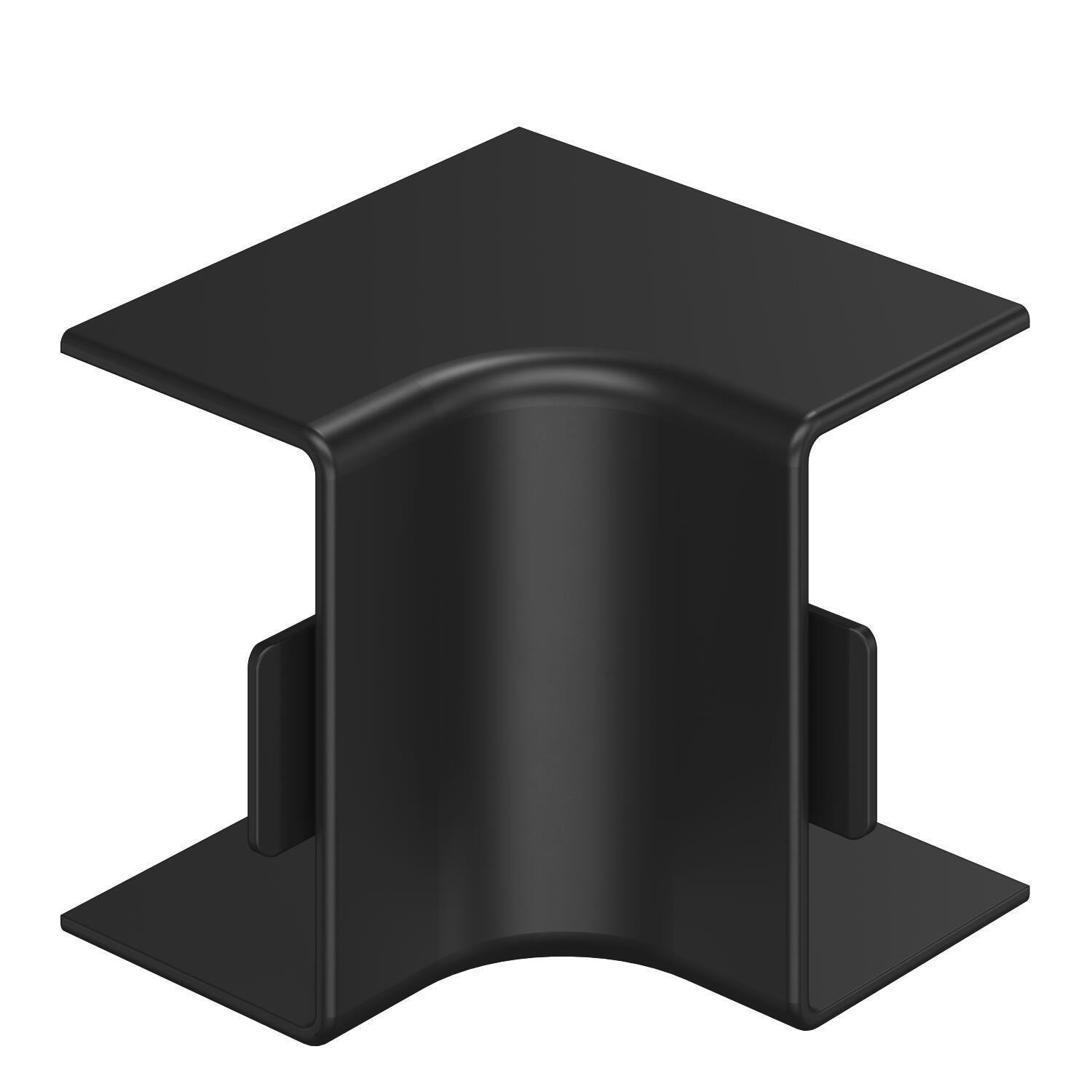 Кут внутрішній OBO Bettermann для короба 40x25 мм ПВХ Чорний (6191760)