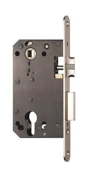 Замок врізний Siba 10585/P-50 мм Матовий нікель SN (10585/P SN)