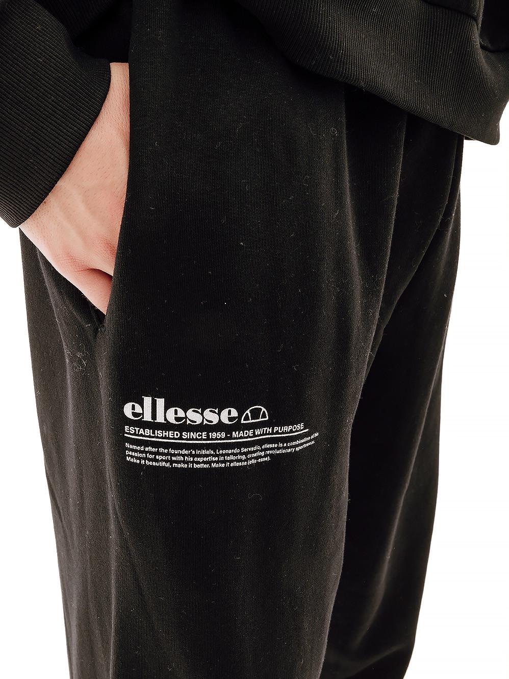 Штани спортивні чоловічі Ellesse Pant Jog SUT16249-011 Чорний - фото 3 Штани спортивні чоловічі Ellesse Pant Jog SUT16249-011 Чорний - фото 3