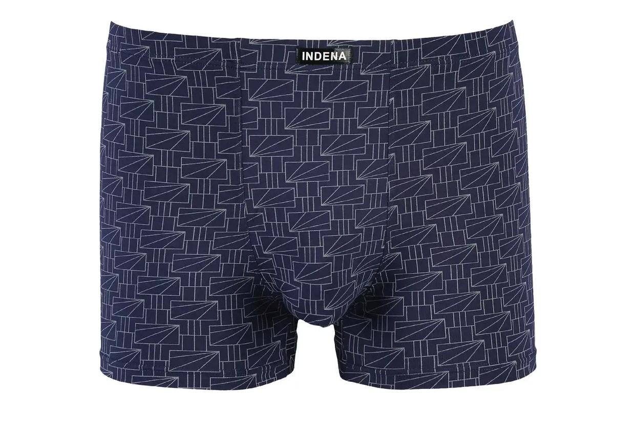 Мужские трусы INDENA Батал из бамбука 7XL Синий (205343)