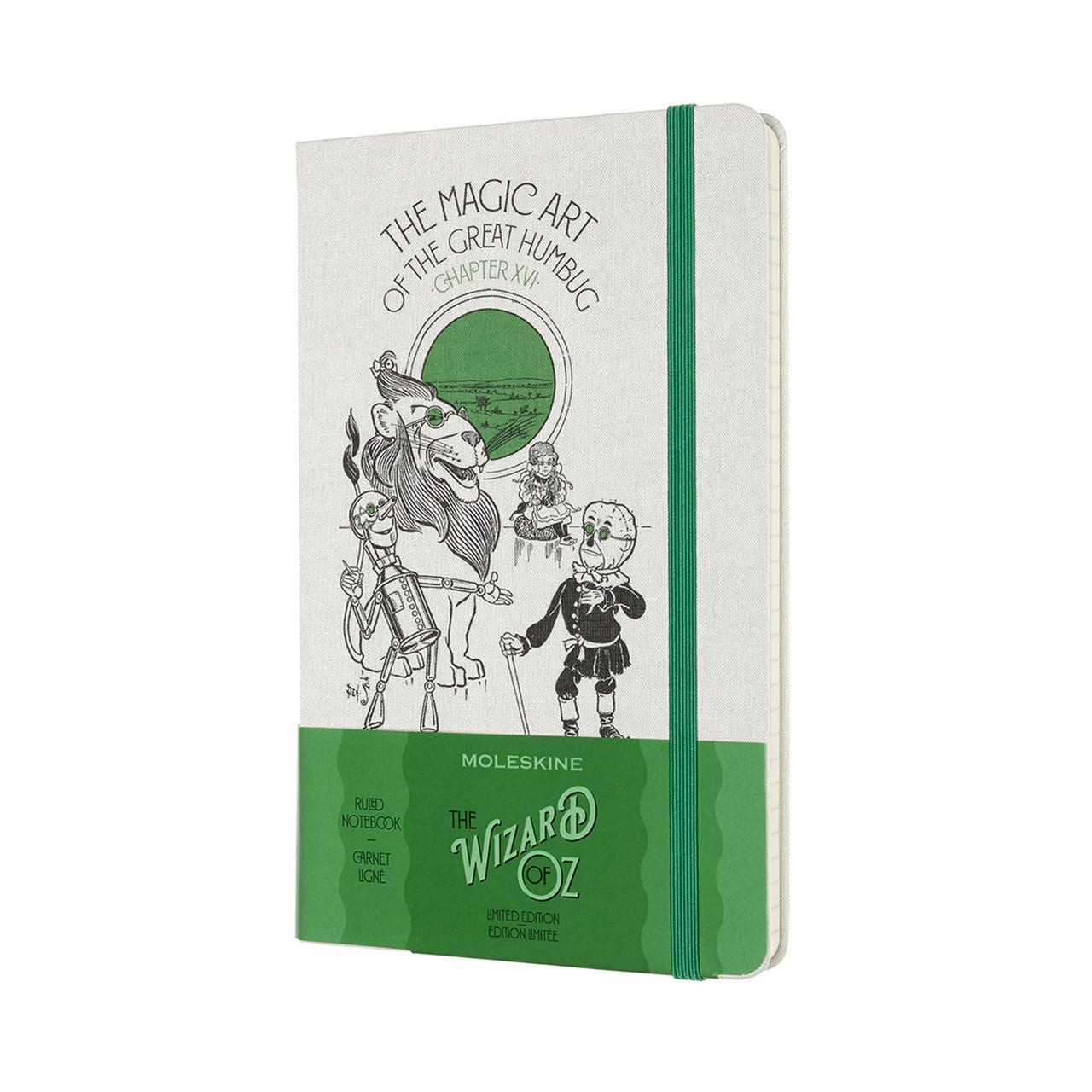 Блокнот Moleskine Limited Wizard of OZ средний 13х21 см в линию магия (LEWOZQP060MA) (8056420851281)