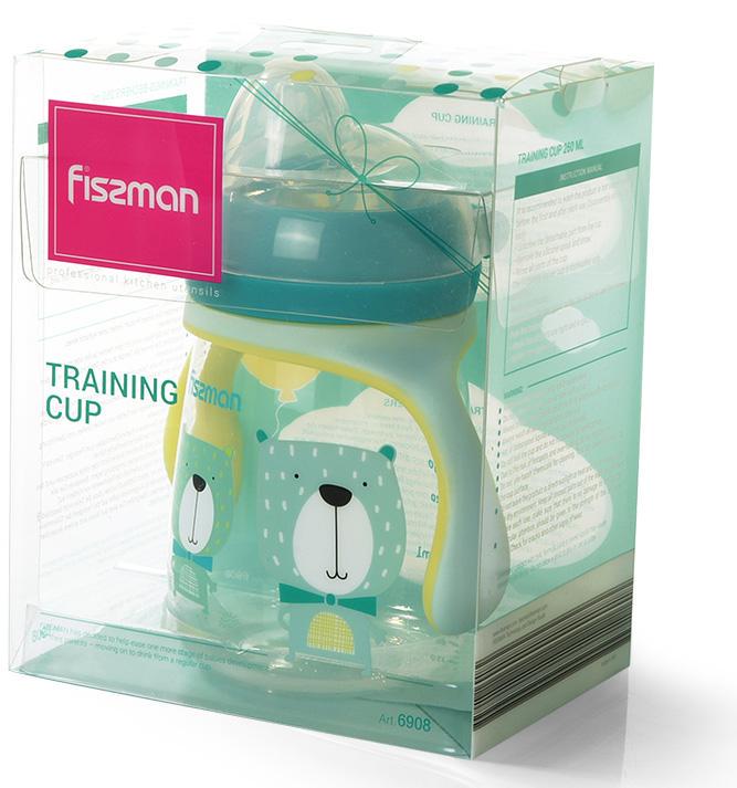 Бутылочка детская для кормления Fissman Babies мистер пес с ручками 260 мл - фото 4 Бутылочка детская для кормления Fissman Babies мистер пес с ручками 260 мл - фото 4