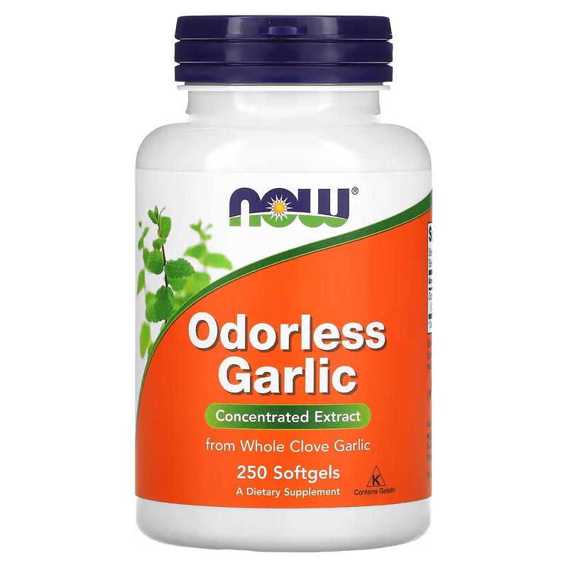 Концентрированный экстракт чеснока Odorless Garlic/Concentrated Extract 50 мг 250 мягких кап.