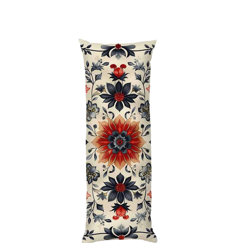 Подушка дакімакура Floral pattern габардин 180х60 см (113821-4)