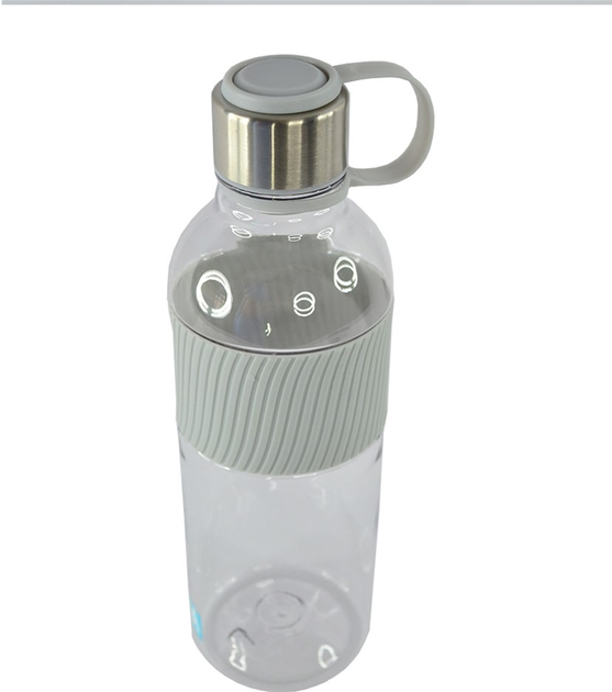 Бутылка для воды Line Art Limpid 850 мл Серый (20222LA-07)
