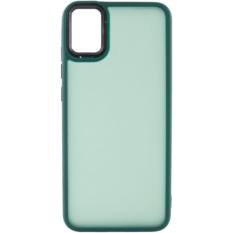 Противоударный чехол TPU+PC Lyon Frosted для Samsung Galaxy A06 Green - фото 2