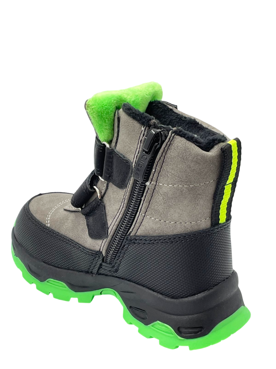 Черевики зимові для хлопчиків Clibee HA56391/23 р. 23 Сірий - фото 2