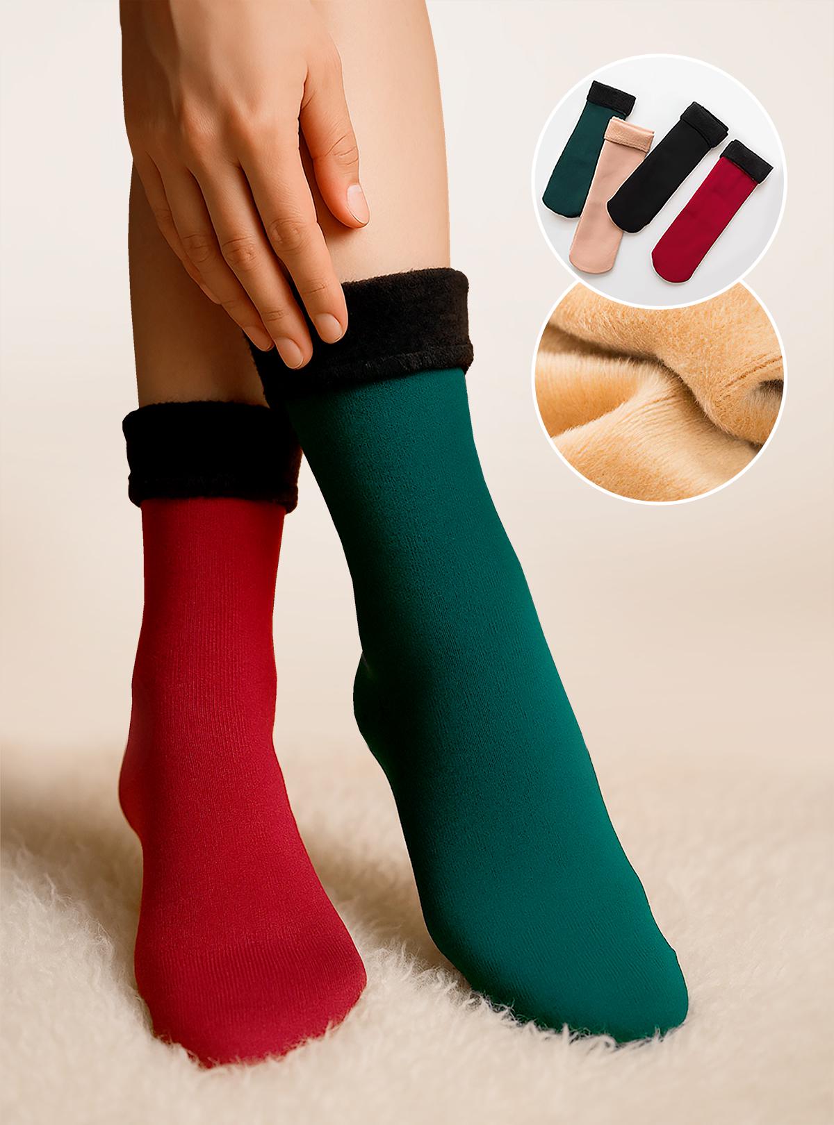 Термоноски женские OnePro с начесом 4 шт. р. 35-40 Разноцветный (61695) - фото 2 Термоноски женские OnePro с начесом 4 шт. р. 35-40 Разноцветный (61695) - фото 2