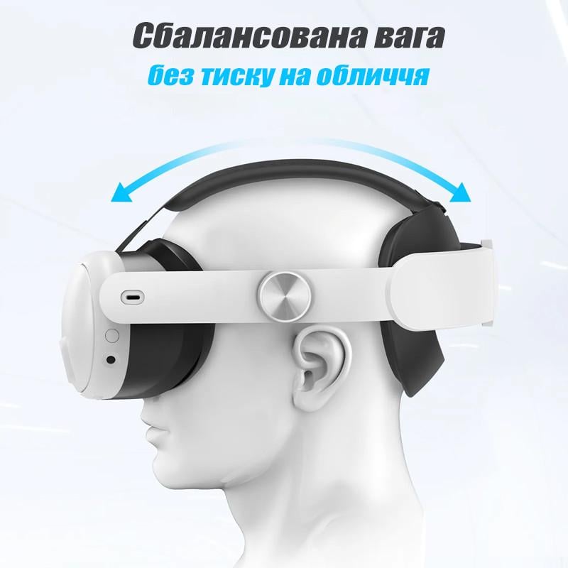 Крепление-ремешок на голову для Oculus Quest 3 (19480575) - фото 5