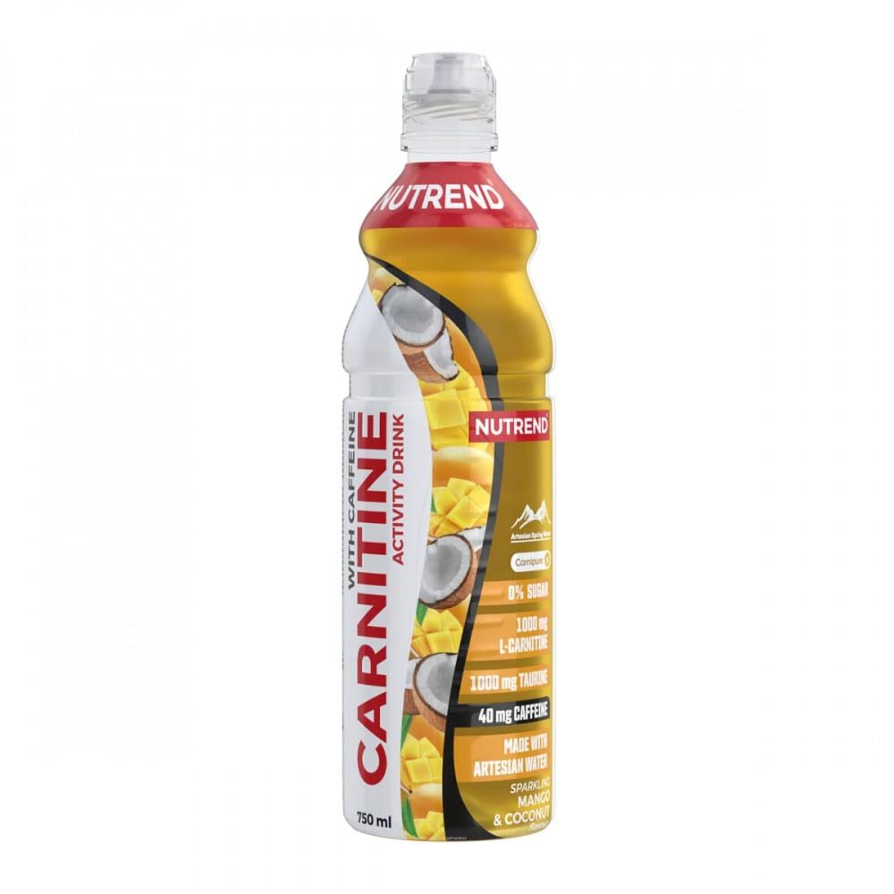 Жироспалювач NUTREND Carnitine Drink Манго/кокос 750 мл - фото 1