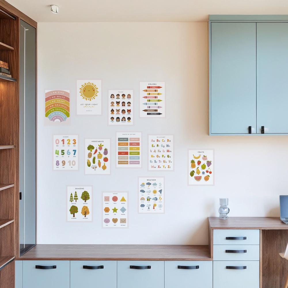 Наклейки LIPKO Обучающие таблички на английском языке (28459130) - фото 2 Наклейки LIPKO Обучающие таблички на английском языке (28459130) - фото 2