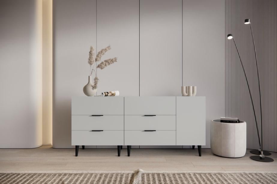 Комод большой на ножках (ROYALE3B1800LGLG) Комод большой на ножках (ROYALE3B1800LGLG)
