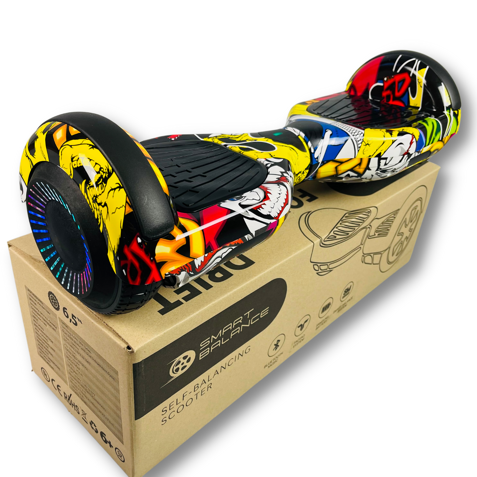 Гироборд Smart Balance 6.5" PRO 2021 Хип-хоп