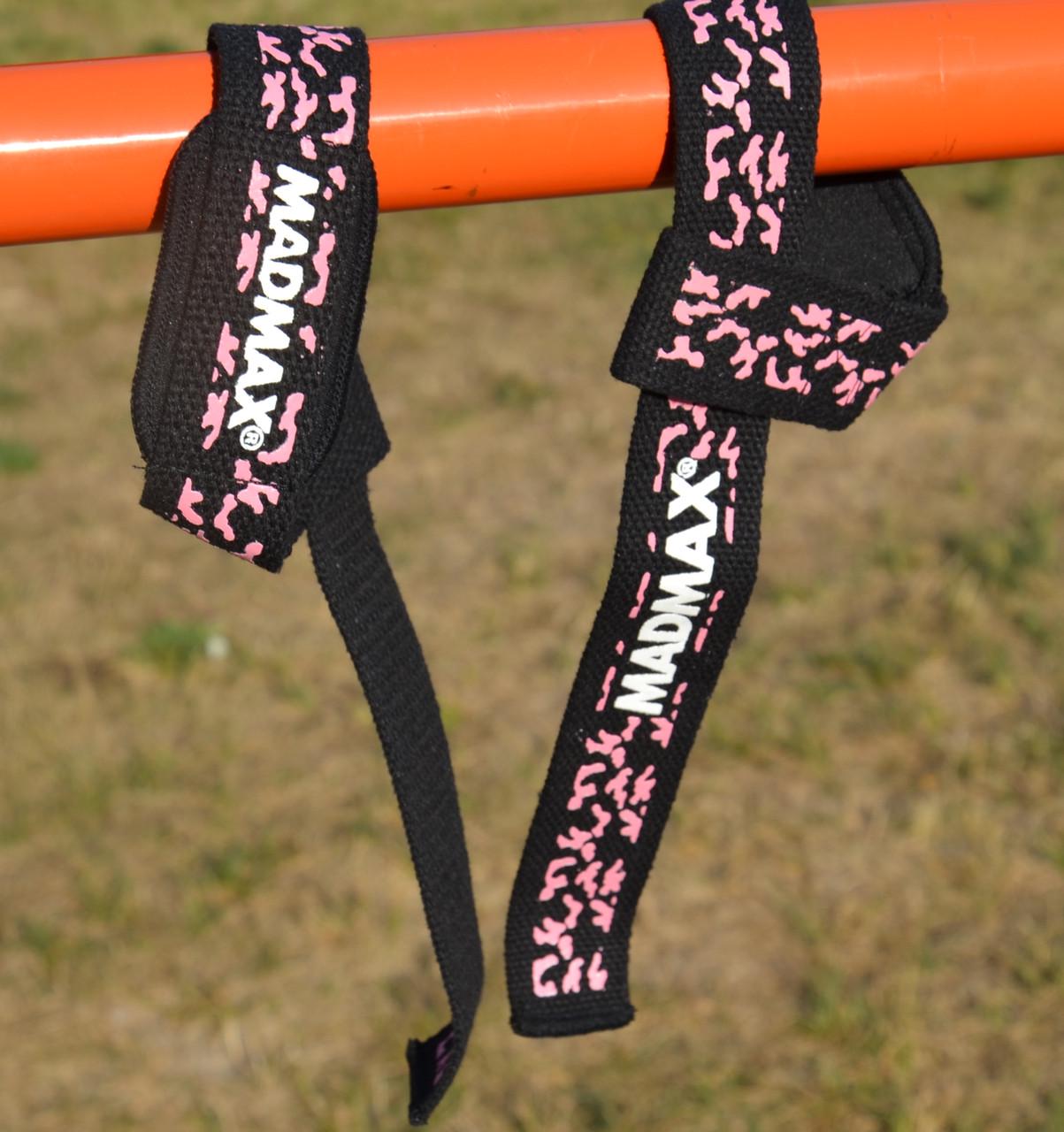 Ламки для тяги MadMax Camo Power Wrist Straps Camo/Pink (MFA-275-PNK-U) - фото 9