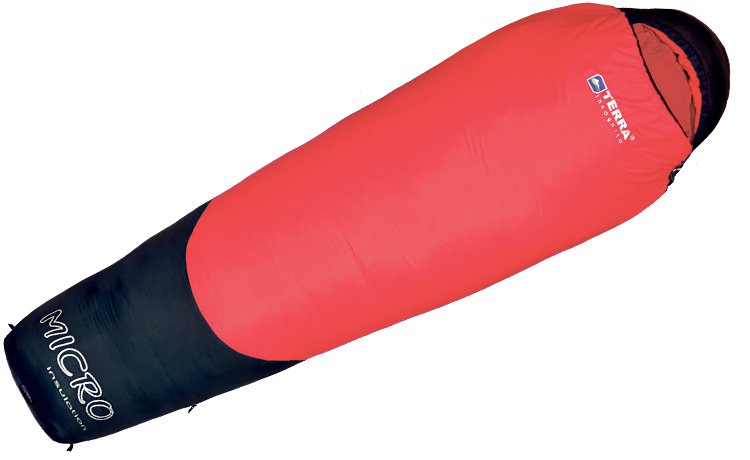 Спальник Terra Incognita Compact 700 L левый Красный (TI-01992L)