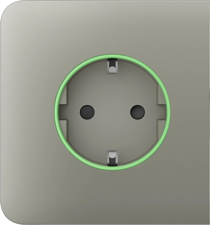 Панель бічна для вбудованої розетки Ajax SideCover smart Olive