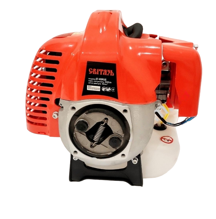 Двигун для мотокоси СВІТЯЗЬ БТ-430plus у зборі без ручки газу 43 см3 (1262)