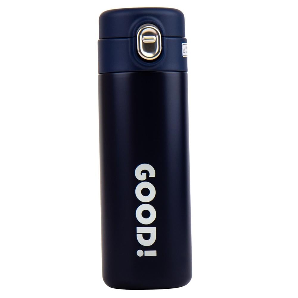 Термос Elisey "Good" 420 мл Синій (9064-001) - фото 1 Термос Elisey "Good" 420 мл Синій (9064-001) - фото 1