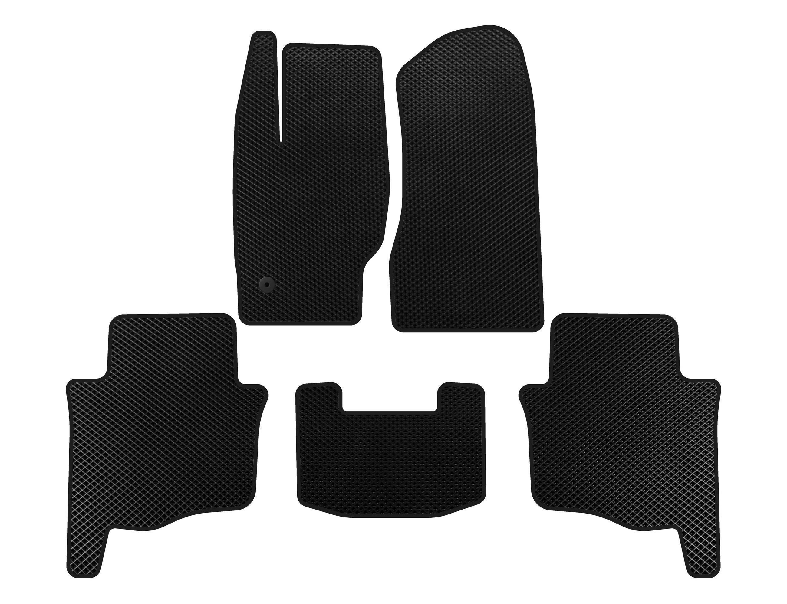 Коврики EVA Digital Designs для Jeep Grand Cherokee WK 2004-2010 гг. Черный (133341)