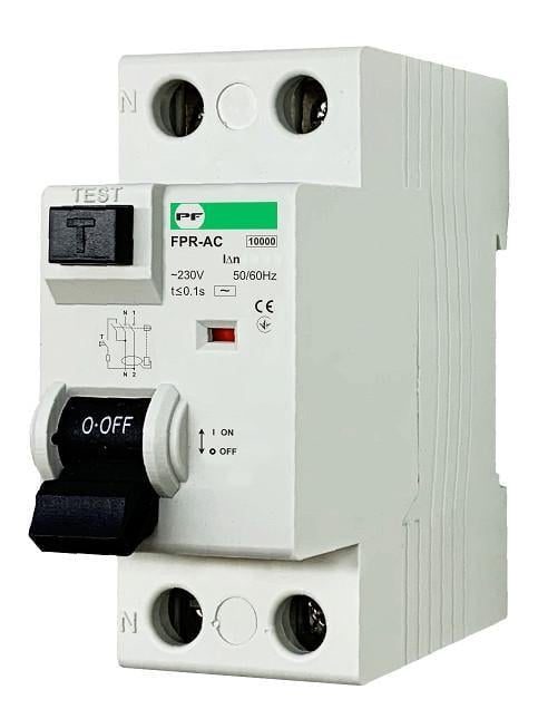 Реле дифференциальное Промфактор FPR-AC C32 30 мА 2P FPR2032030AC (3016635441)