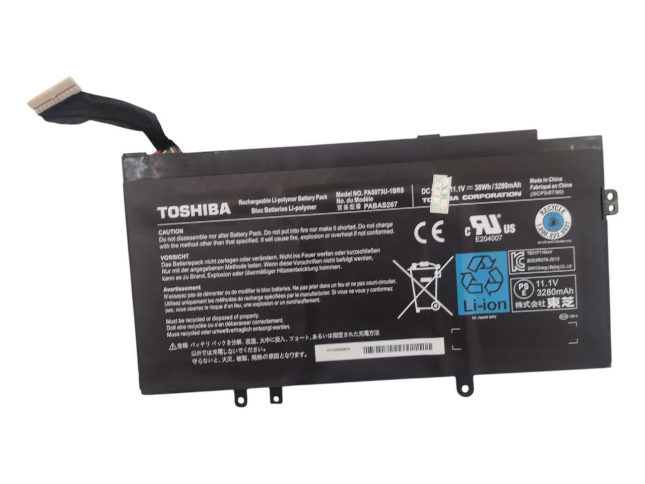 Аккумулятор для Toshiba Satellite U920/U920T/U925t/PABSS267/PA5073U-1BRS 3280 mAh 38Wh (000011888)