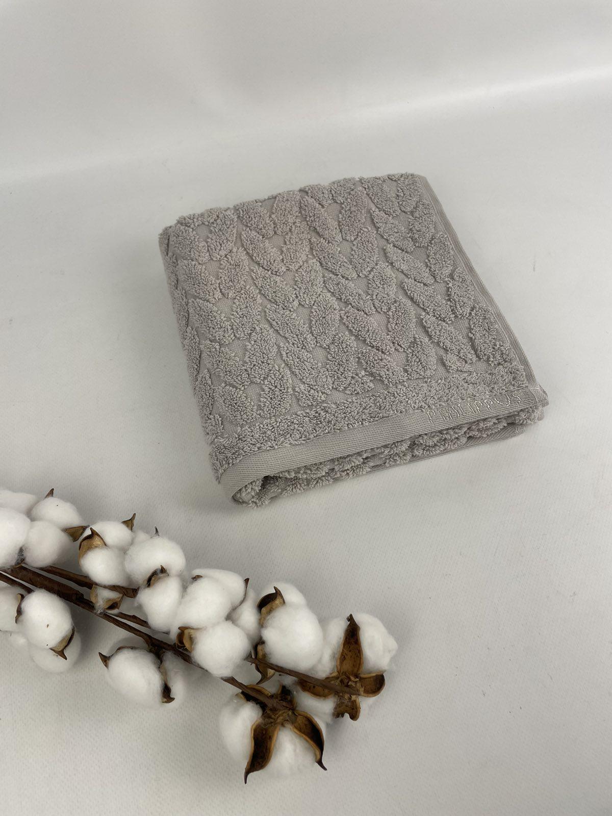 Полотенце Philippus Cross Cotton Carol A456 50х90 см Светло-серый (CN37404)