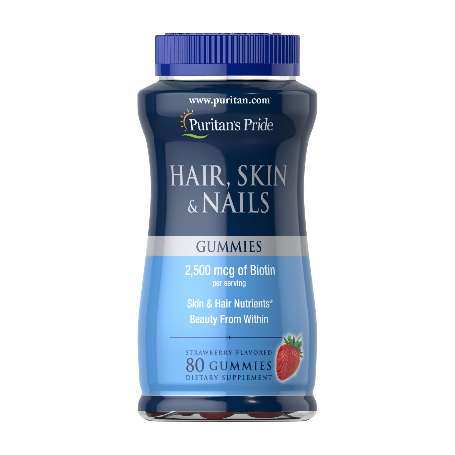 Натуральная добавка Hair Skin and Nails Gummies 80 Gummies (100-74-6494874-20)