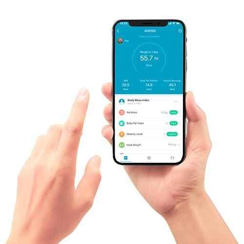 Весы умные Body Analyzer Scale Adler AD 8186 White (609483) - фото 8 Весы умные Body Analyzer Scale Adler AD 8186 White (609483) - фото 8