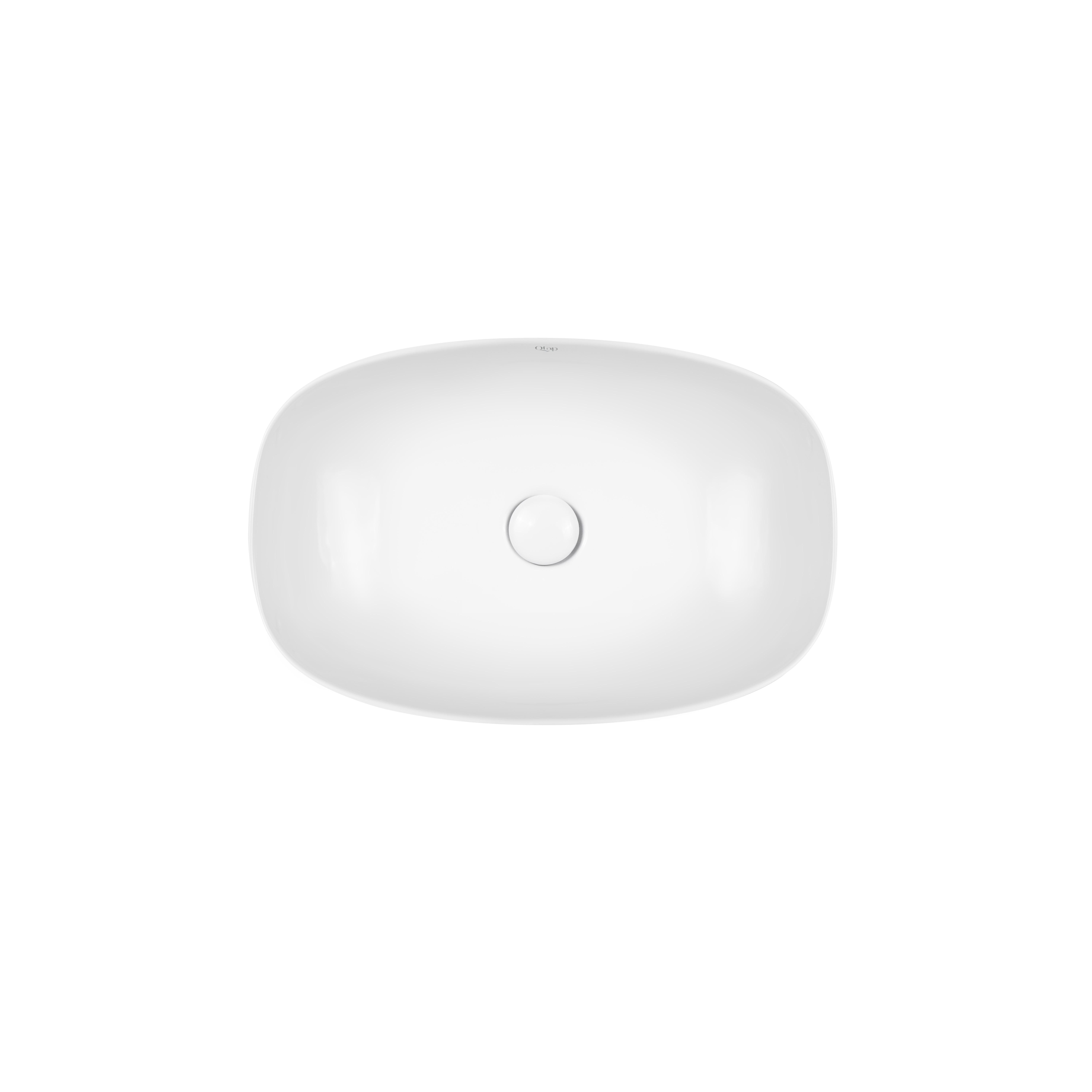 Раковина-чаша Qtap Cardinal 600х380х140 QT04117060TW з донним клапаном White