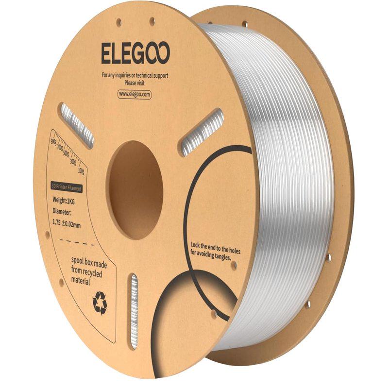 Филамент ELEGOO PLA 1 кг Прозрачный