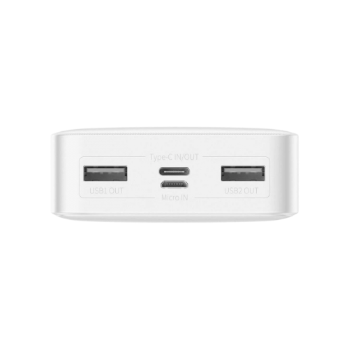 Повербанк Baseus Bipow Digital Display 15W 20000 mAh White (PPDML-J02) - фото 2 Повербанк Baseus Bipow Digital Display 15W 20000 mAh White (PPDML-J02) - фото 2