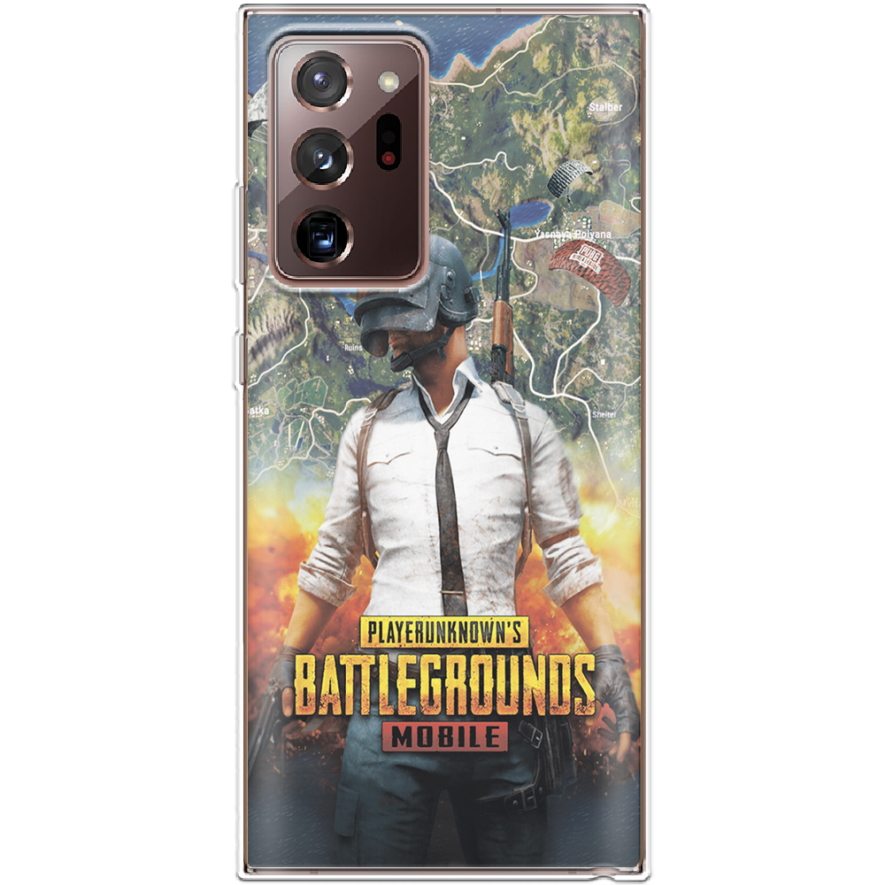 Чохол Boxface Samsung N985 Galaxy Note 20 Ultra PUBG Mobile Прозорий силікон (40573-up2309-40573)