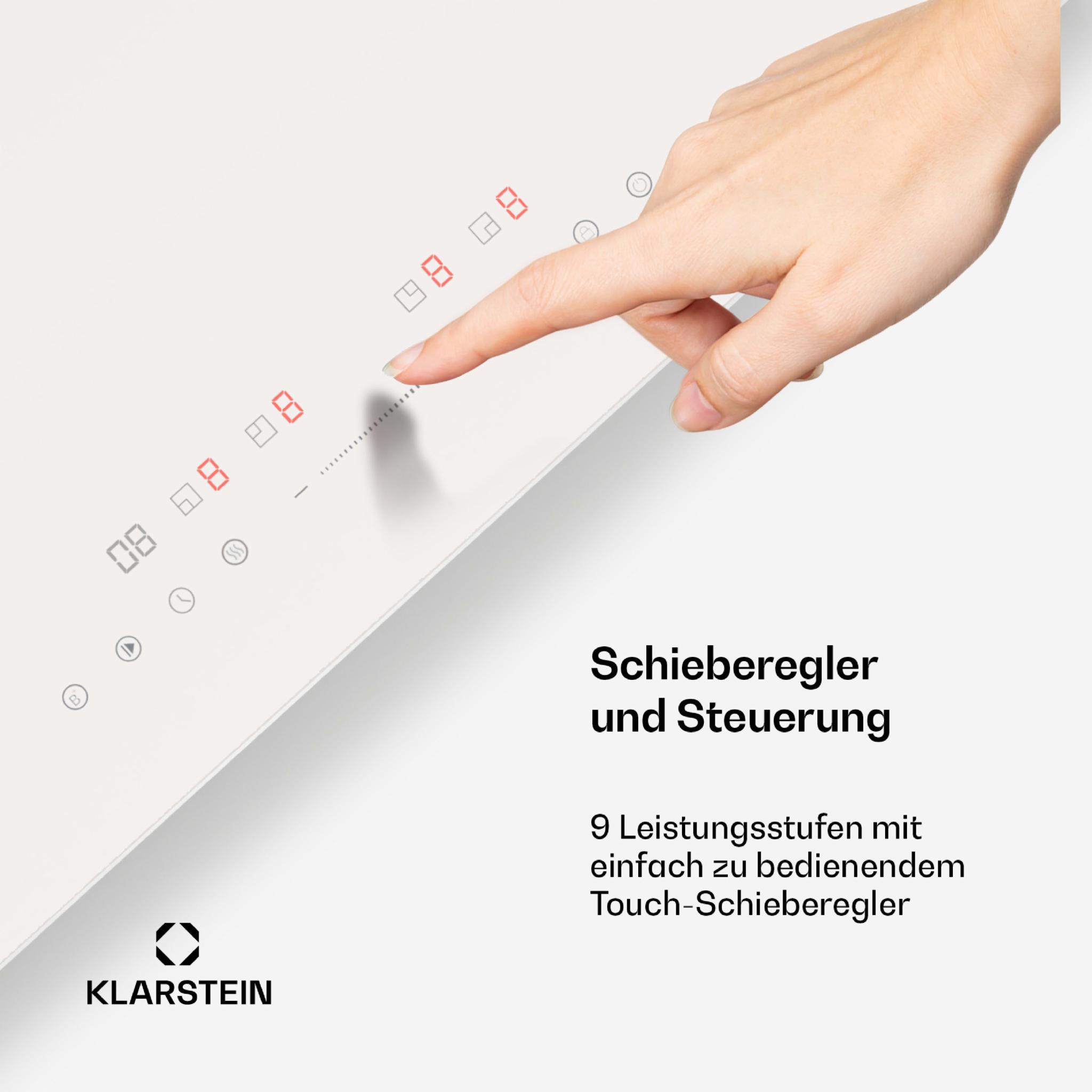 Индукционная плита KLARSTEIN PowerGlide (10046566) - фото 4 Индукционная плита KLARSTEIN PowerGlide (10046566) - фото 4