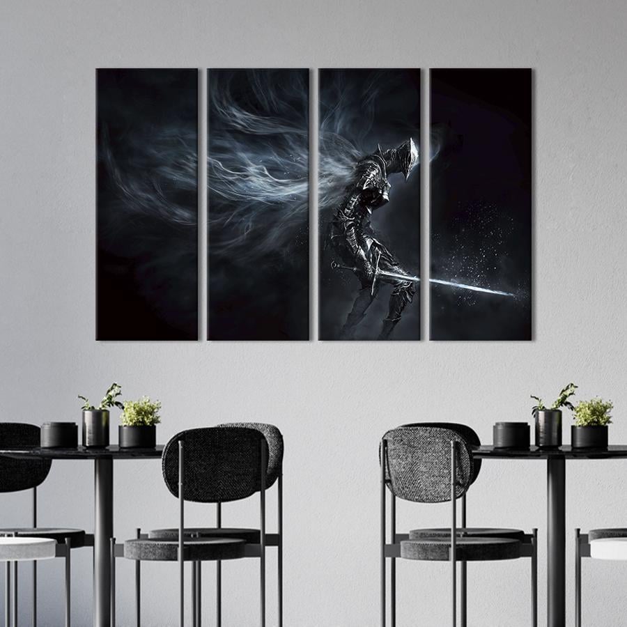 Картина на холсте Проклятый Dark Souls 149x93 см (1415-41)
