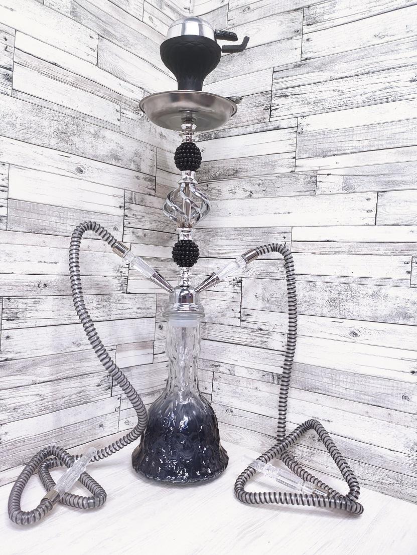 Кальян Hookah Hakan Plus 59 см на 2 персони Black