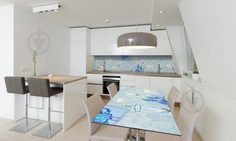 Наклейка виниловая на стол Zatarga «Фонари» 650х1200 мм Z180715/1st