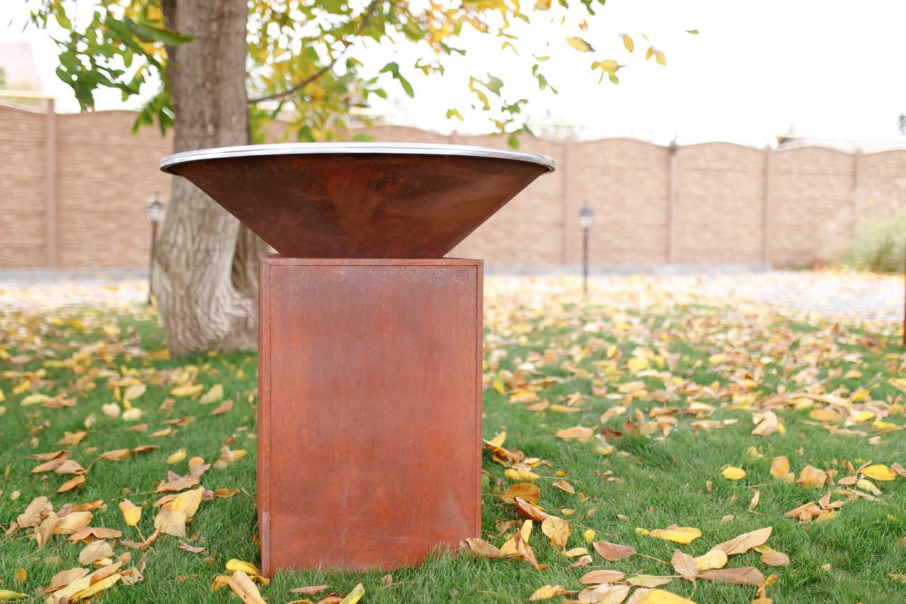 Гриль-мангал барбекю Smoke House Holla Grill Rust закрита тумба (600003) - фото 4 Гриль-мангал барбекю Smoke House Holla Grill Rust закрита тумба (600003) - фото 4