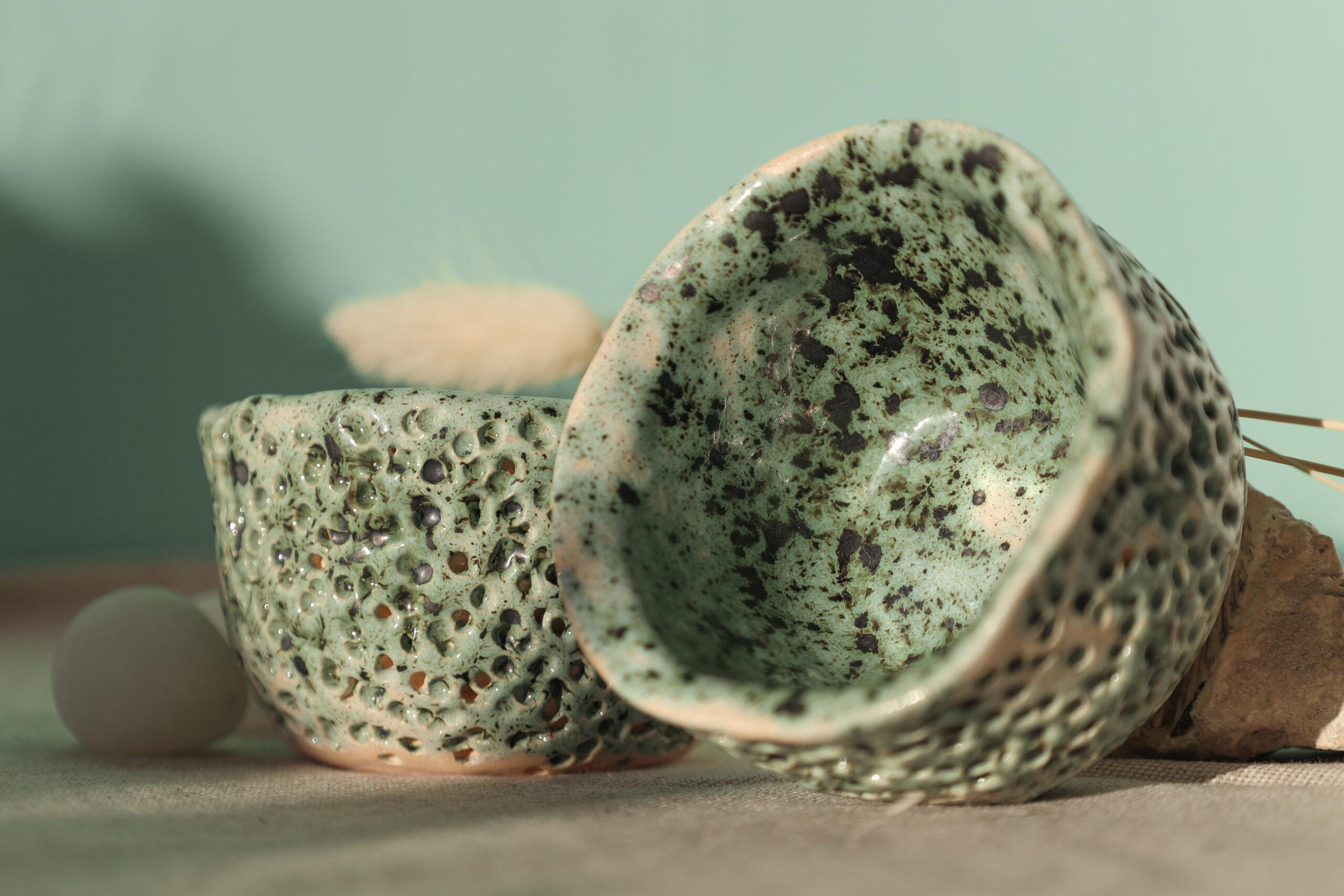 Піала чайна ручної роботи Річний камінь (CUP-029) - фото 8 Піала чайна ручної роботи Річний камінь (CUP-029) - фото 8