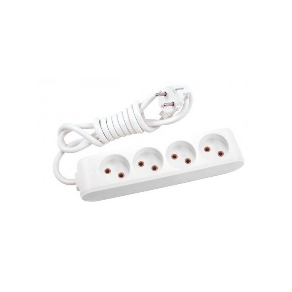 Удлинитель Viko Multi-Let 4 гнезда 3 м без заземления (21735-е)